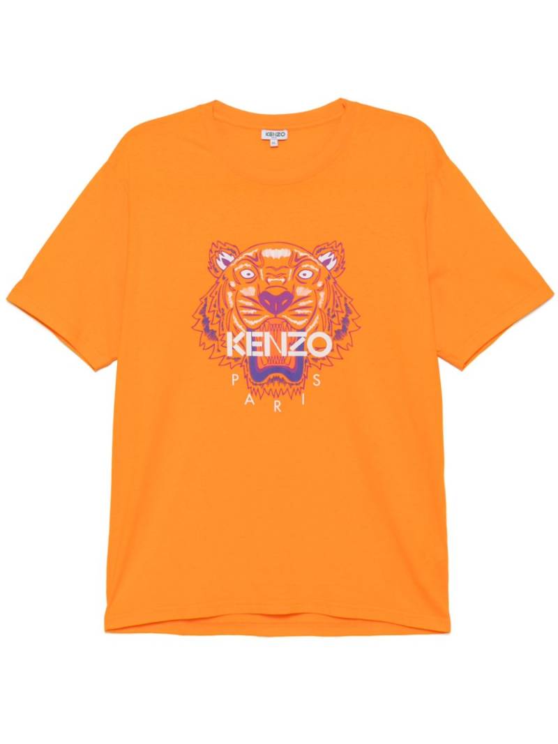 Kenzo logo print T-shirt - Orange von Kenzo