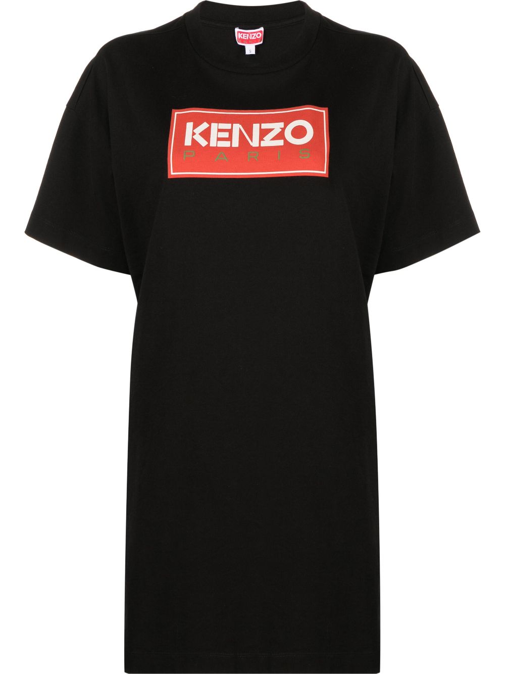 Kenzo logo-print T-shirt dress - Black von Kenzo