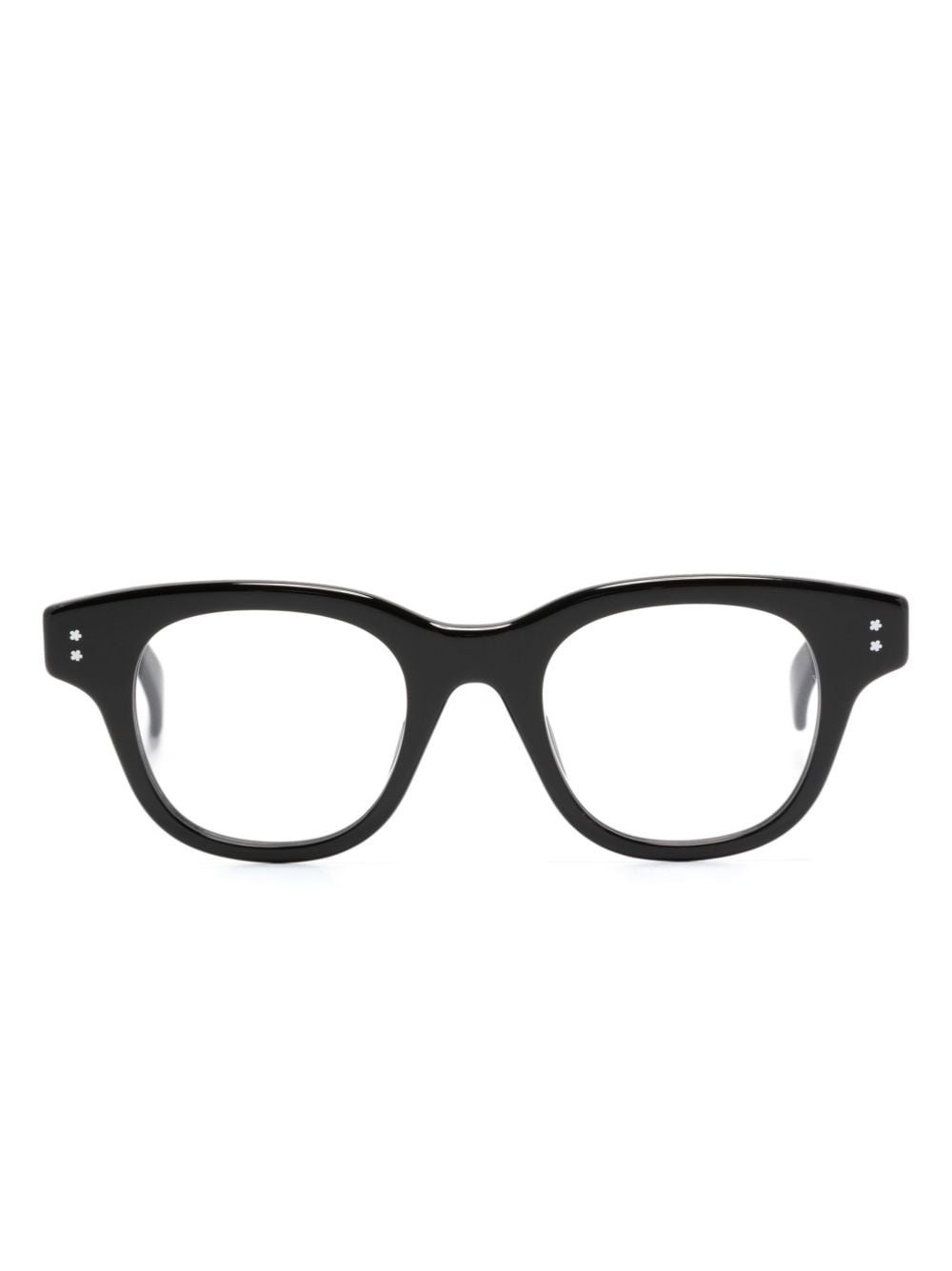 Kenzo logo-print square-frame glasses - Black von Kenzo