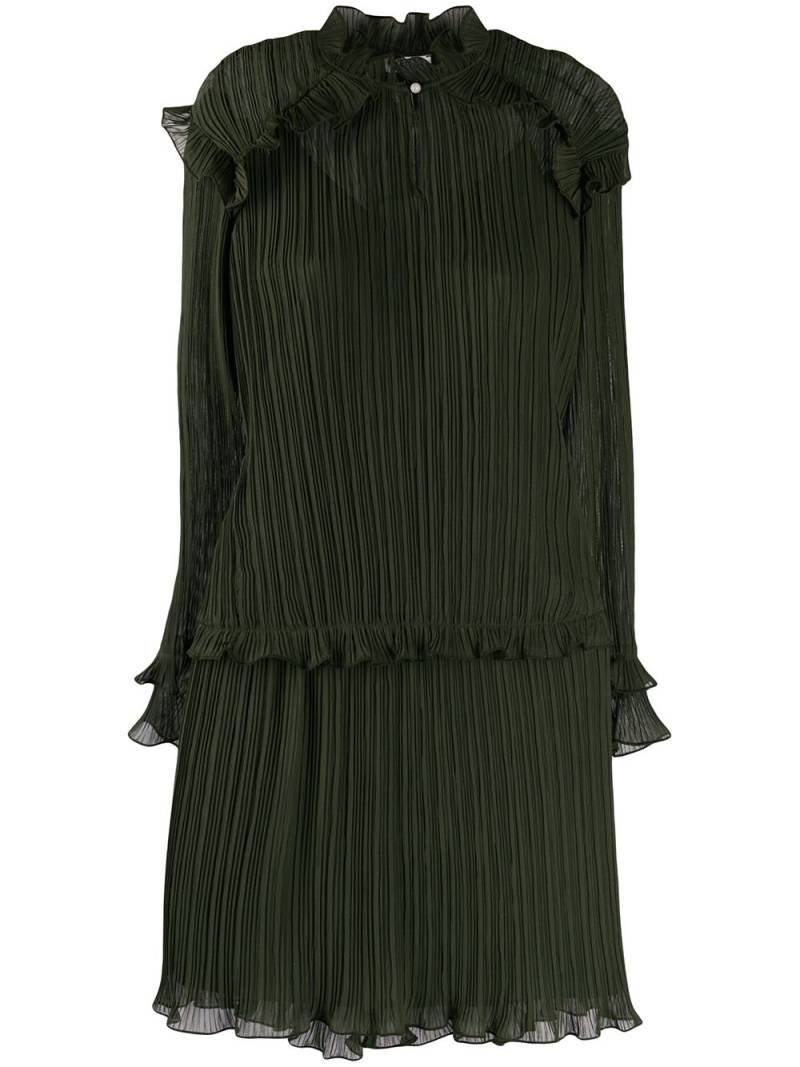 Kenzo pleated short dress - Green von Kenzo