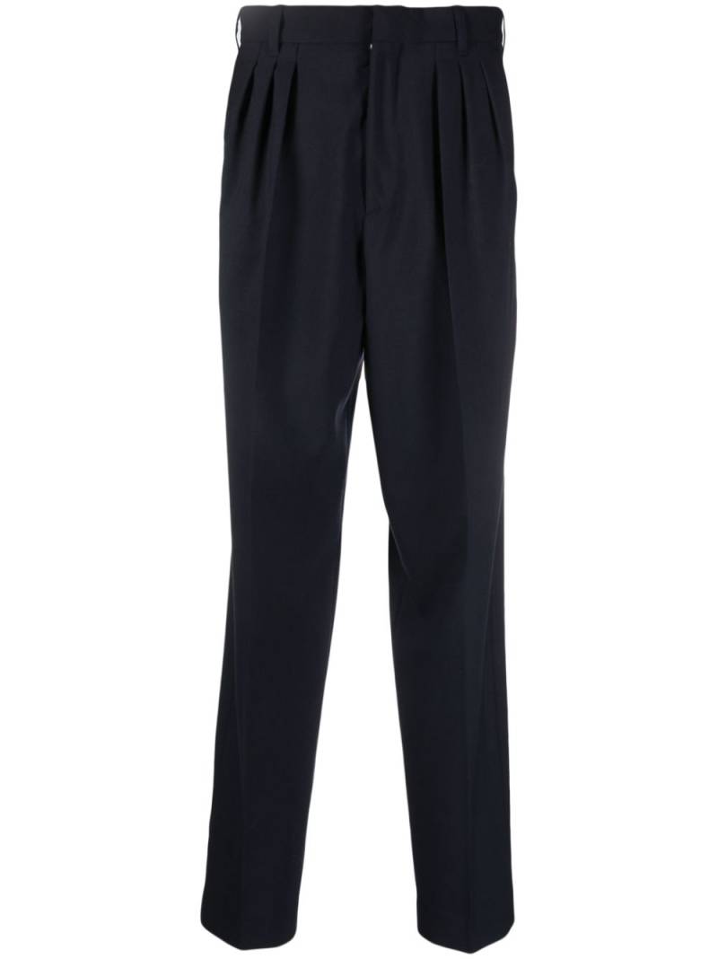 Kenzo pleated tailored trousers - Blue von Kenzo