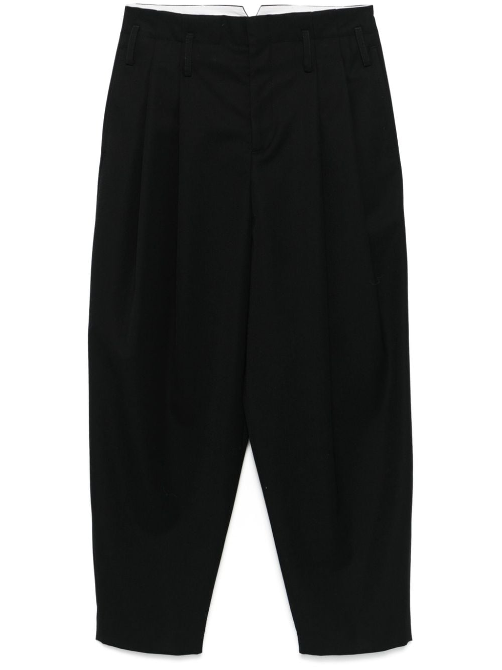 Kenzo pleated trousers - Black von Kenzo