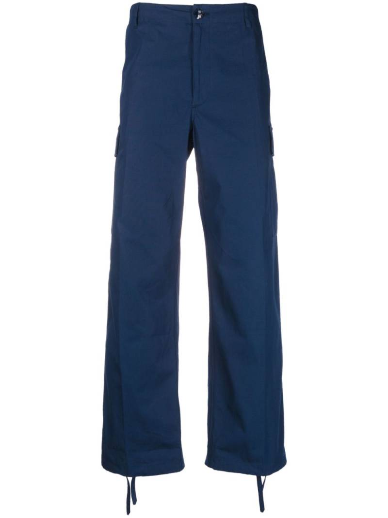 Kenzo straight-leg cargo trousers - Blue von Kenzo