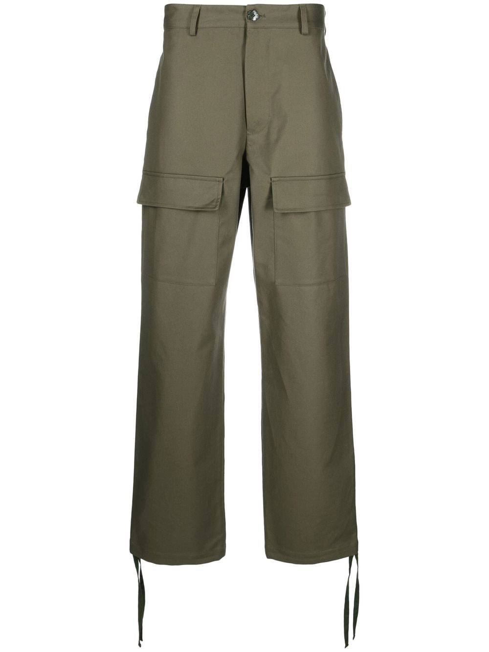 Kenzo straight-leg cargo trousers - Green von Kenzo