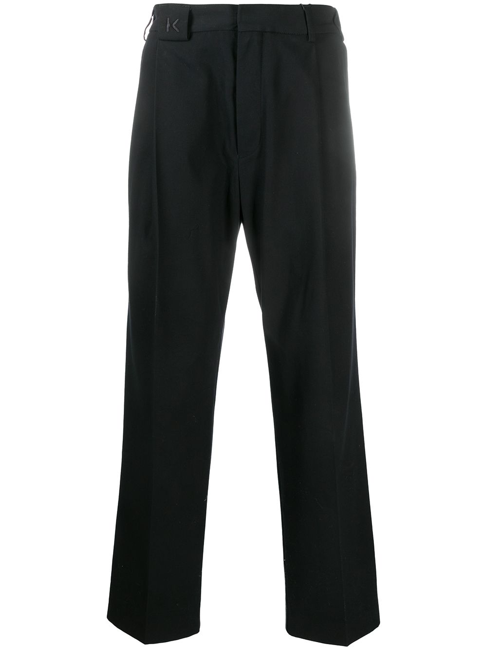 Kenzo straight-leg tailored trousers - Black von Kenzo