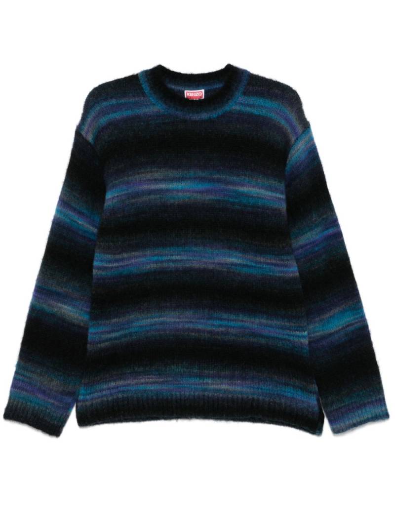 Kenzo striped jumper - Blue von Kenzo