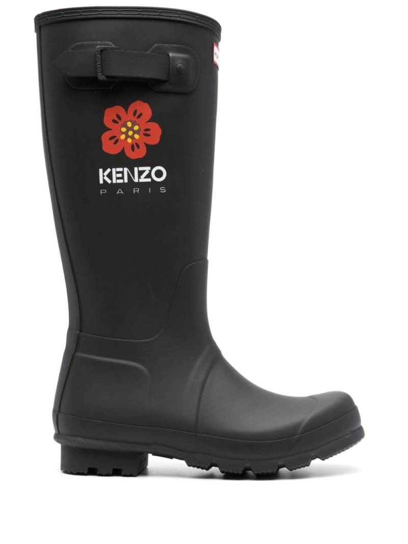 Kenzo x Hunter Wellington Original boots - Black von Kenzo