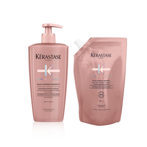 Chroma Absolu - Bain Chroma Absolu Respect Refill Bundle von Kérastase