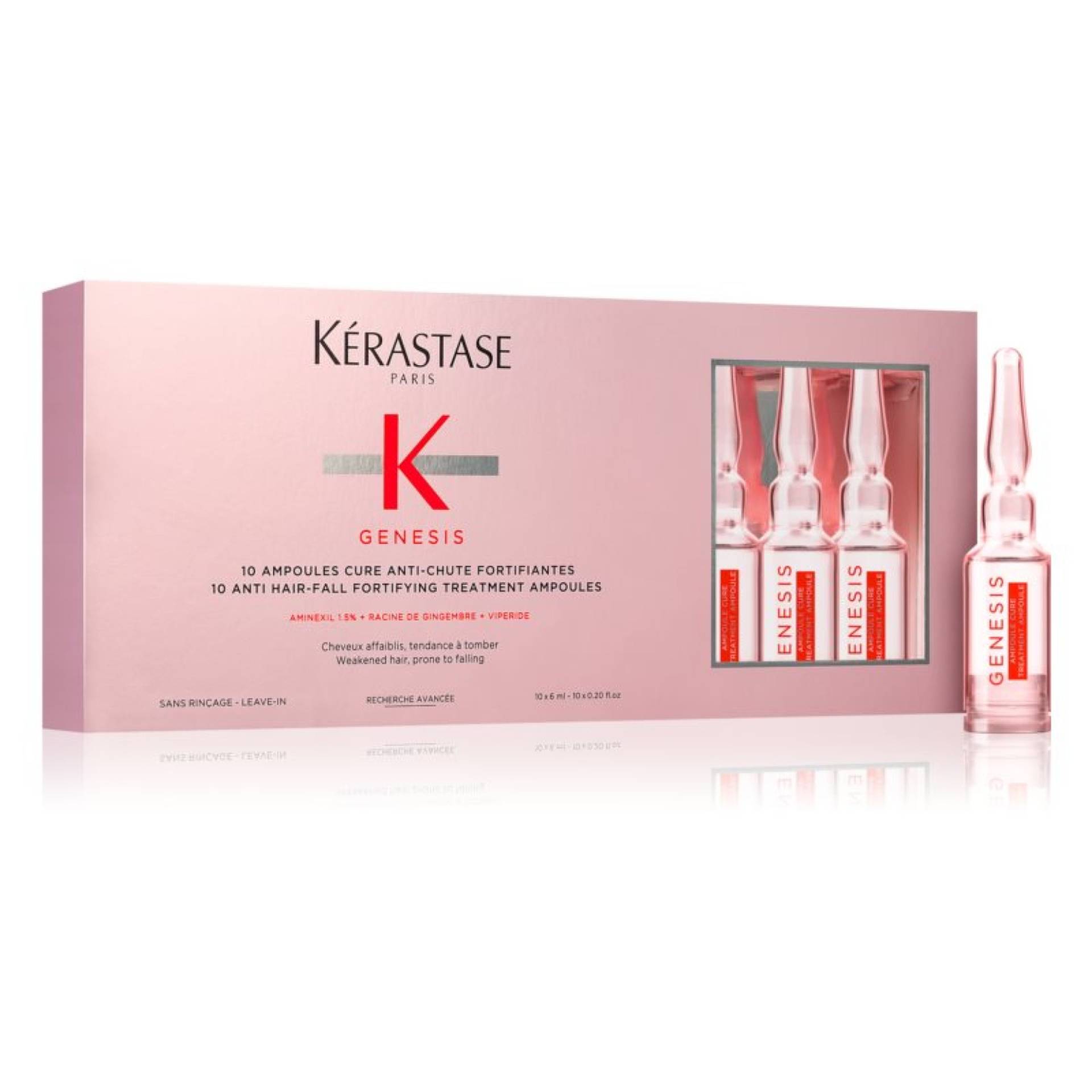 Kérastase Genesis Ampoules Cure Anti-Chute Fortifiantes 10x6ml von Kérastase