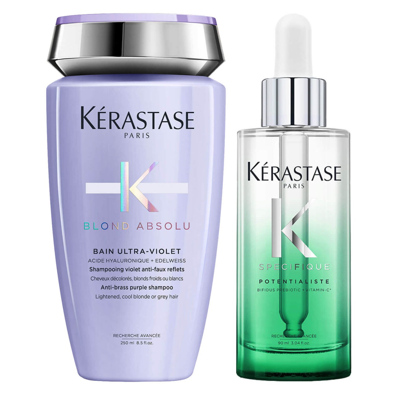 Spécifique - Potentialiste Serum + Blond Absolu Bain Ultra-Violet von Kérastase