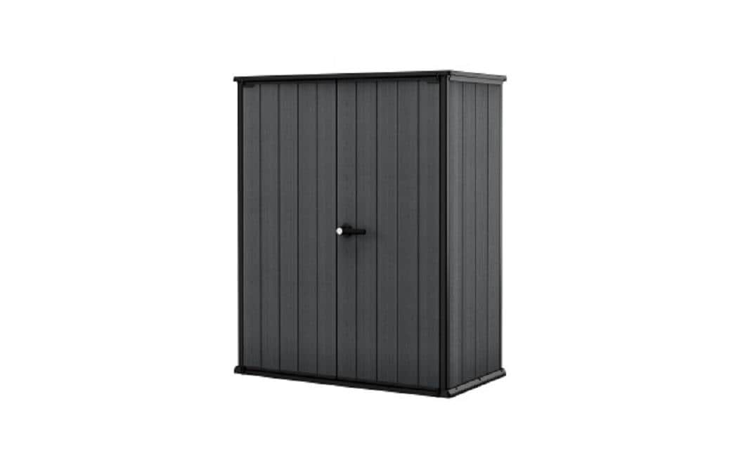 Keter Garten-Geräteschrank »Cortina Alto 140 x 73.6 x 170.4 cm, Grau« Keter Garten-Geräteschrank »Cortina Alto 140 x 73.6 x 170.4 cm, Grau« von Keter