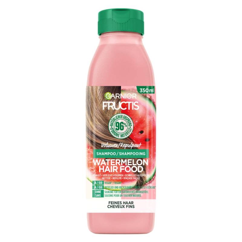 Fructis - Hair Food Watermelon Volumen Shampoo von GARNIER