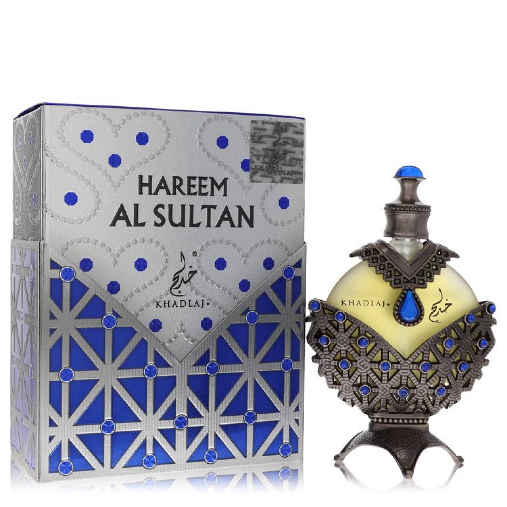 Khadlaj Hareem Al Sultan Blue Concentrated Perfume OIl (Unisex) 35 ml