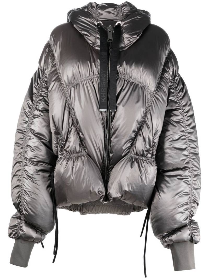 Khrisjoy Iconic puffer jacket - Grey von Khrisjoy