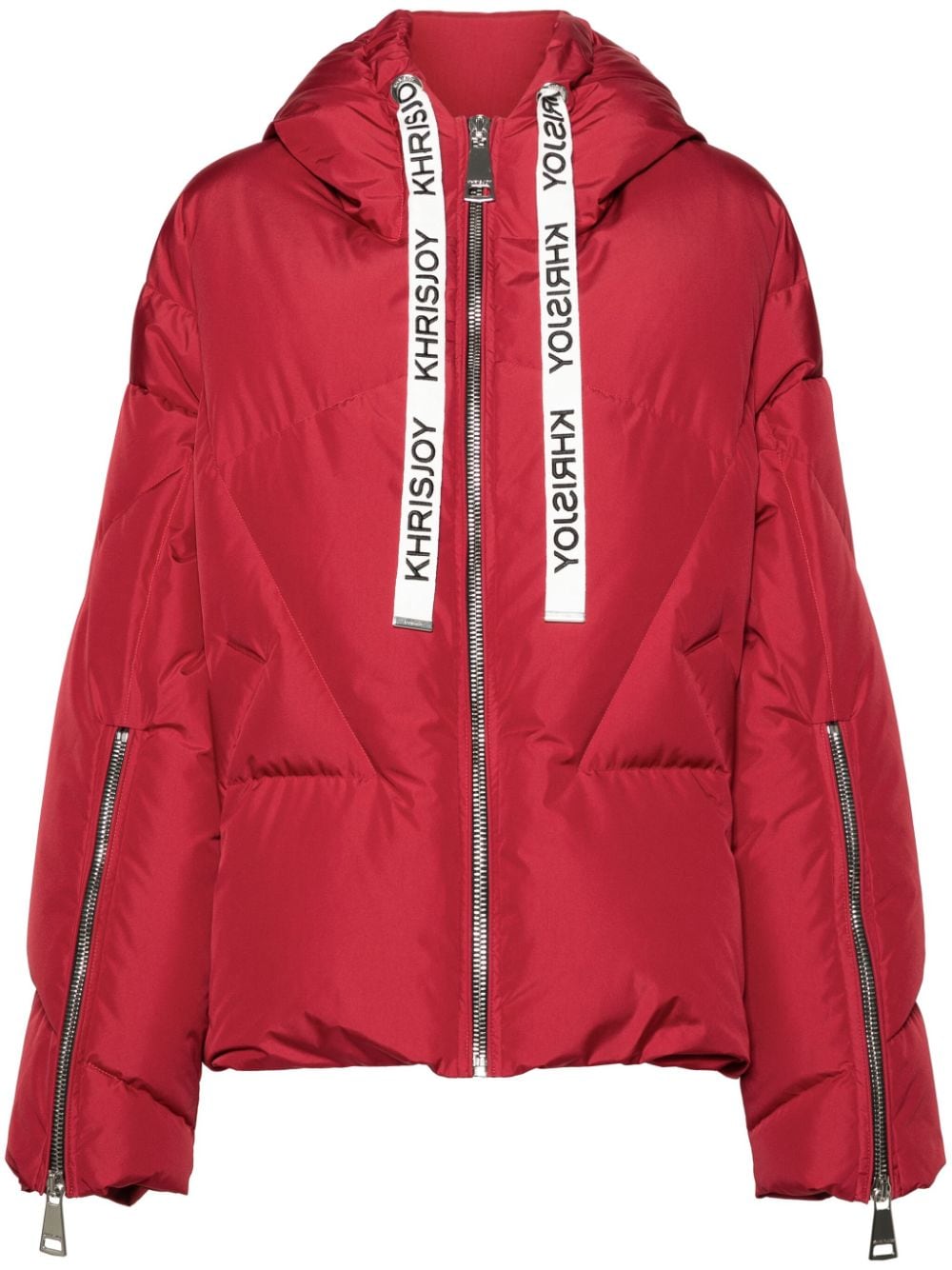 Khrisjoy Iconic puffer jacket - Red von Khrisjoy