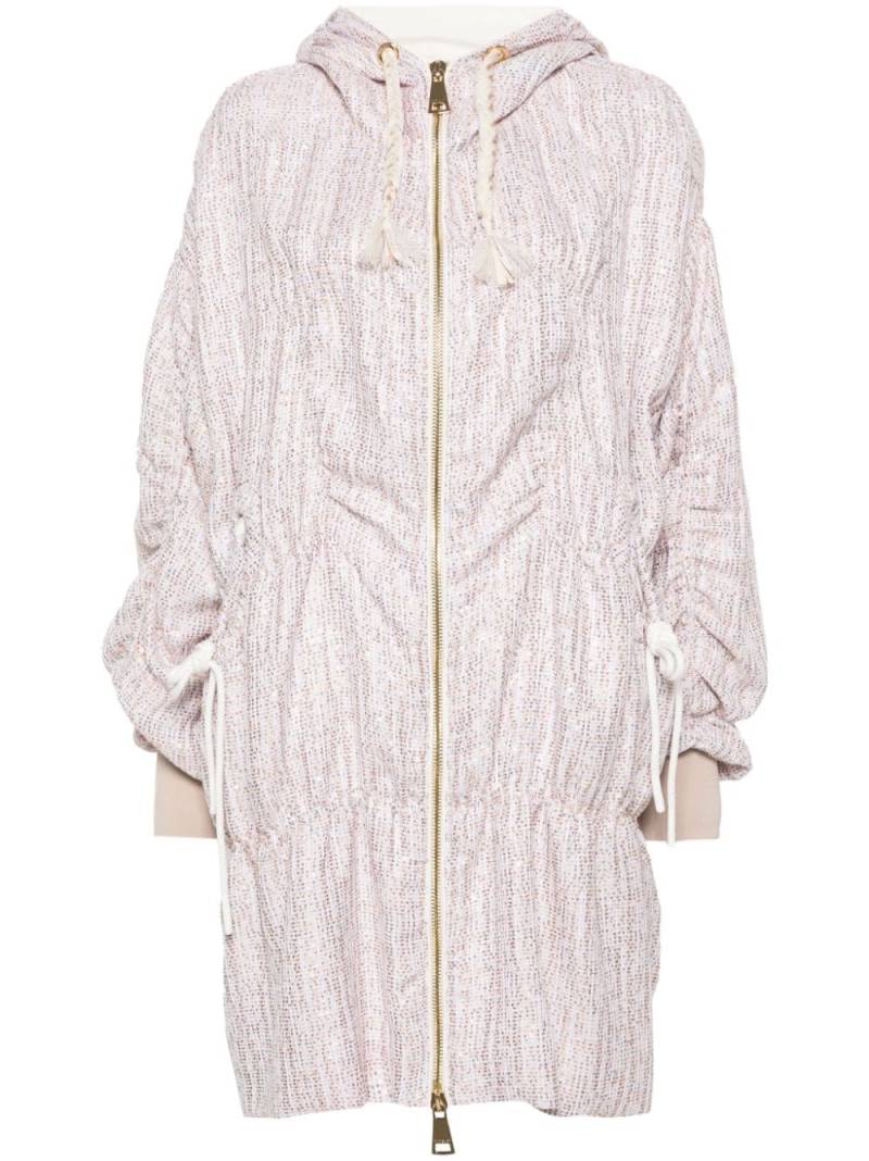 Khrisjoy Khris Cloud tweed coat - Pink von Khrisjoy