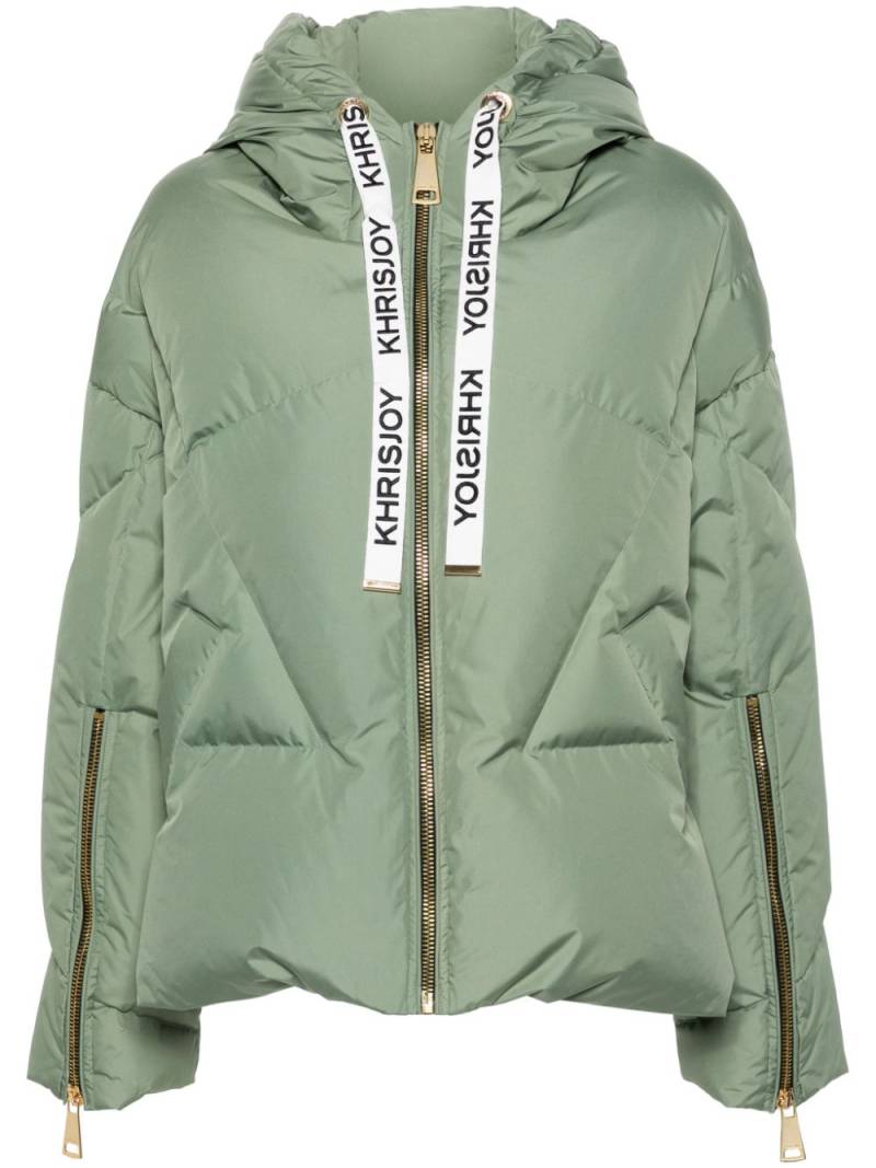 Khrisjoy Khris Iconic puffer jacket - Green von Khrisjoy