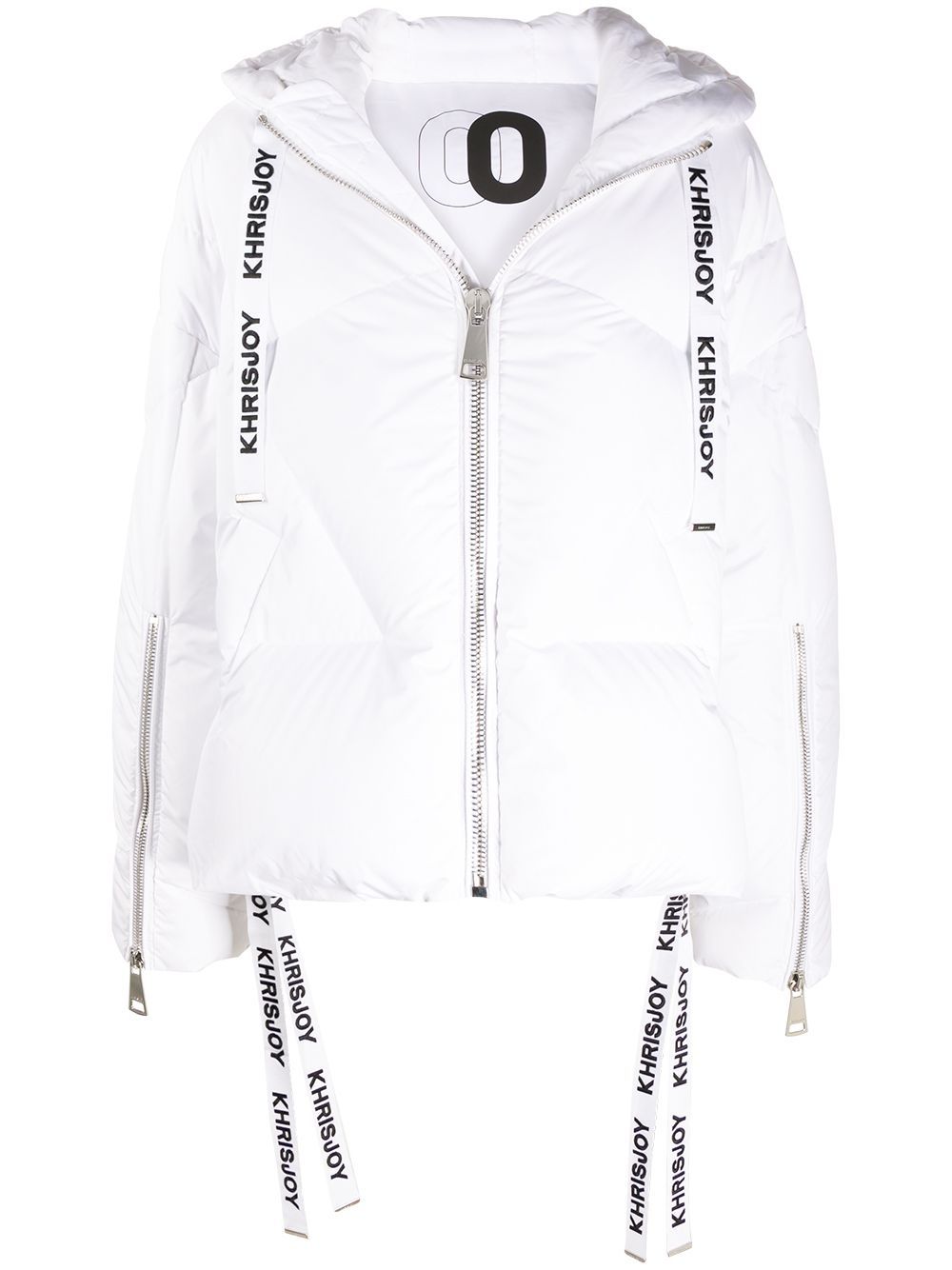 Khrisjoy Kris Iconic puffer jacket - White von Khrisjoy