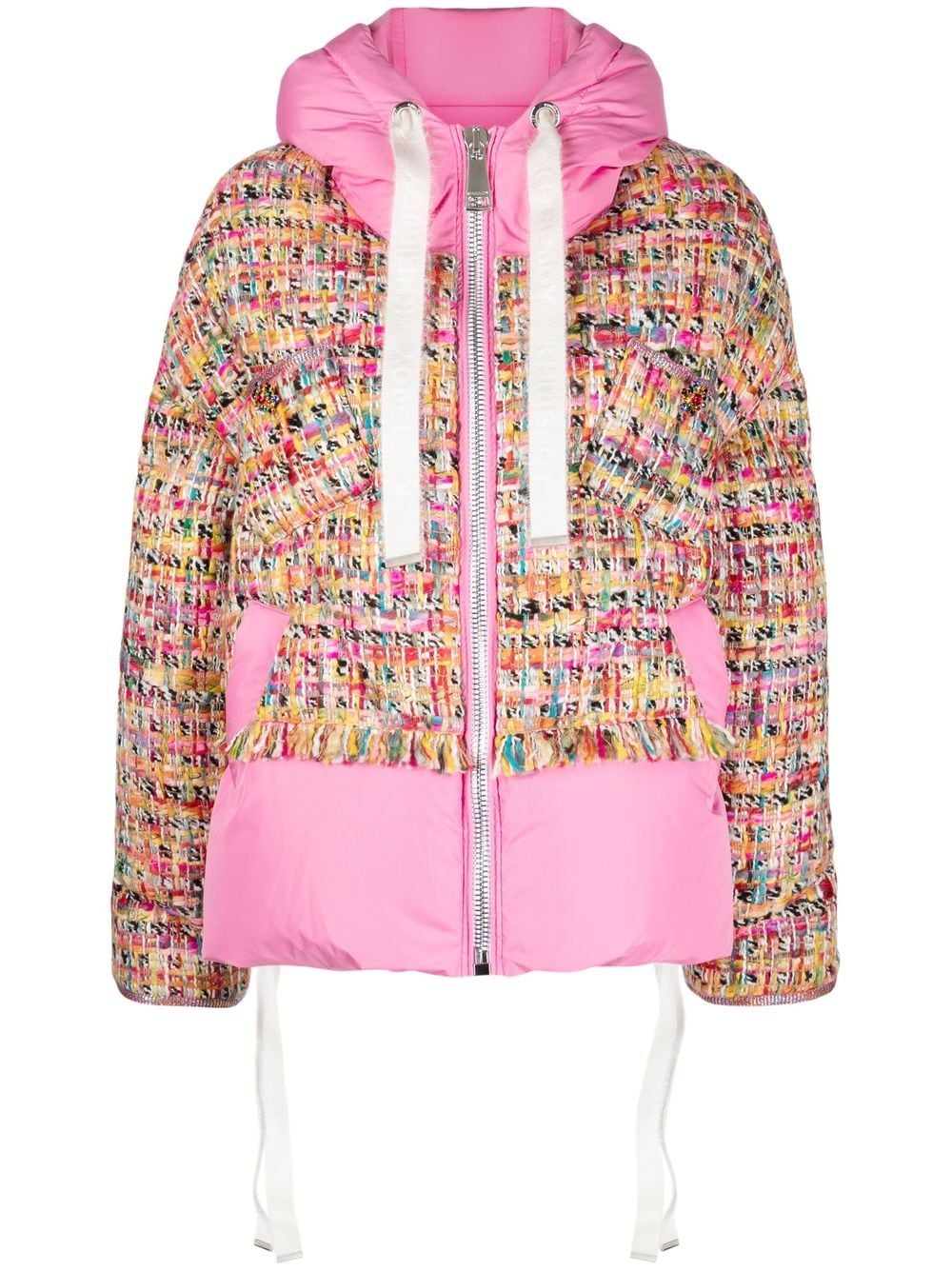 Khrisjoy Puff Khris tweed padded jacket - Pink von Khrisjoy