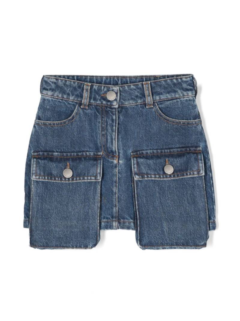 Khrisjoy denim mini skirt - Blue von Khrisjoy