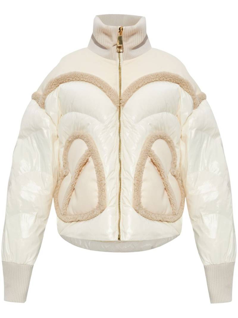 Khrisjoy down padded jacket - Neutrals von Khrisjoy