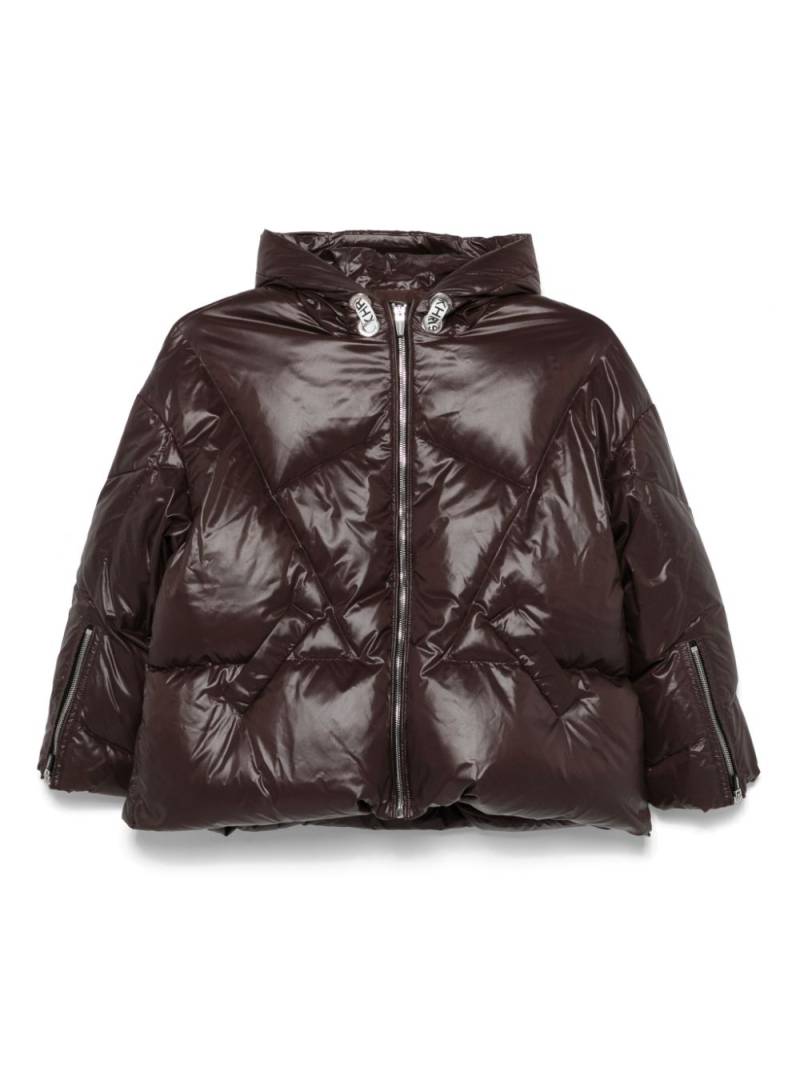 Khrisjoy quilted jacket - Brown von Khrisjoy