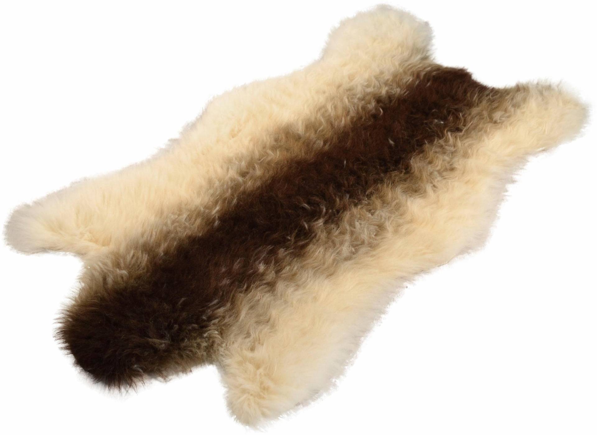 KiNZLER Fellteppich »Fell Streifen«, fellförmig, 70 mm Höhe, Kunstfell, synthetischer Flokati, waschbar KiNZLER Fellteppich »Fell Streifen«, fellförmig, 70 mm Höhe, Kunstfell, synthetischer Flokati, waschbar von Kinzler