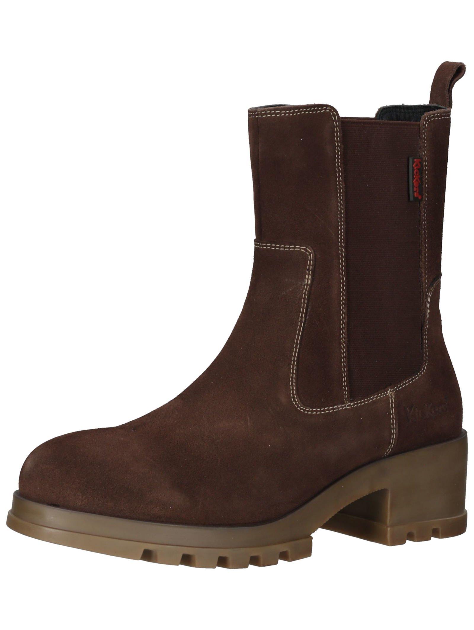 Stiefelette Damen Braun Bedruckt 36 von Kickers