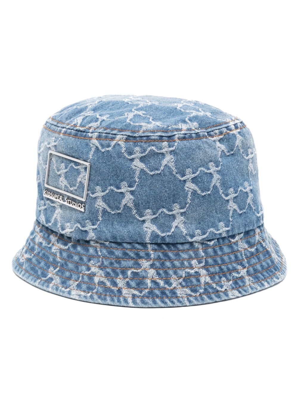 KidSuper Dancing Ladies bucket hat - Blue von KidSuper