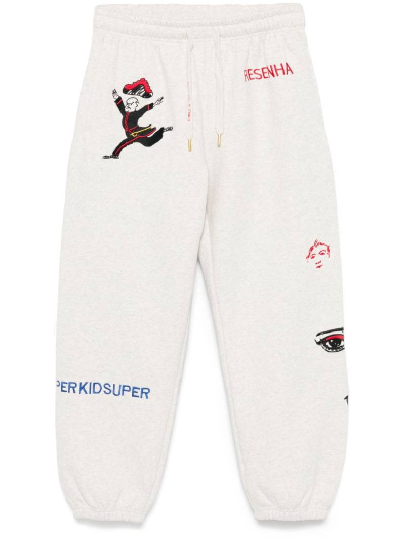 KidSuper Super track pants - Grey von KidSuper