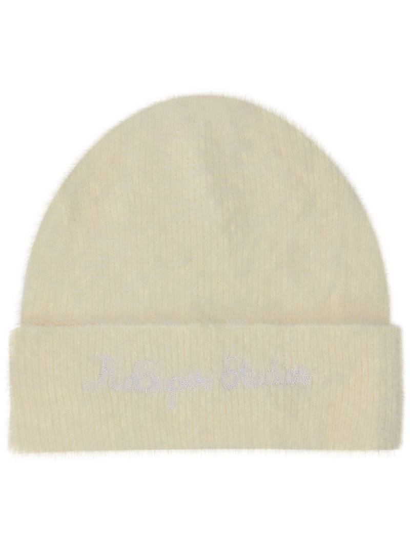 KidSuper fuzzy-knit beanie - White von KidSuper