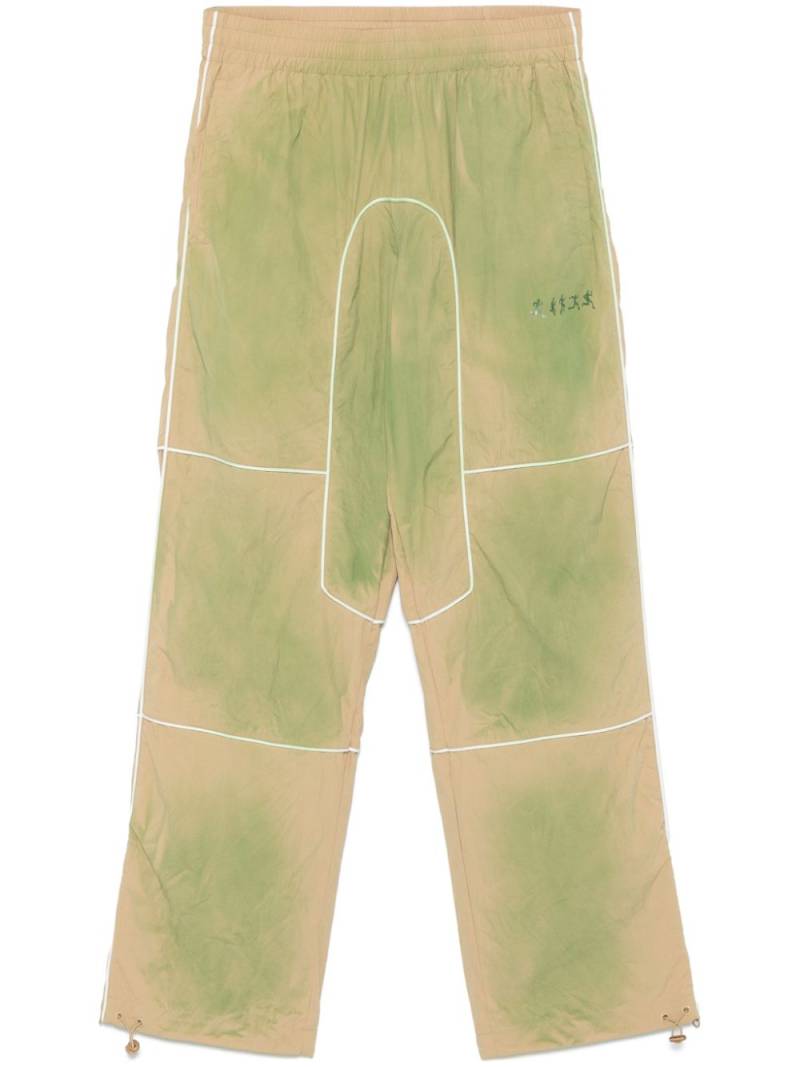 KidSuper gradient-effect trousers - Green von KidSuper