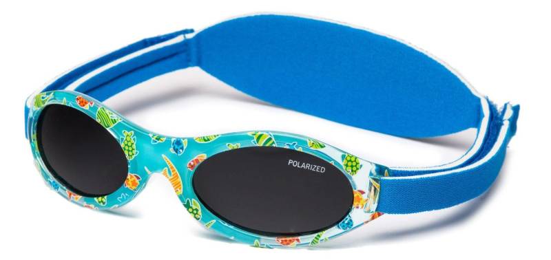 Baby Premium Kindersonnenbrille Polarisiert (ab 0 Monaten) Unisex Blau 27mm von Kiddus