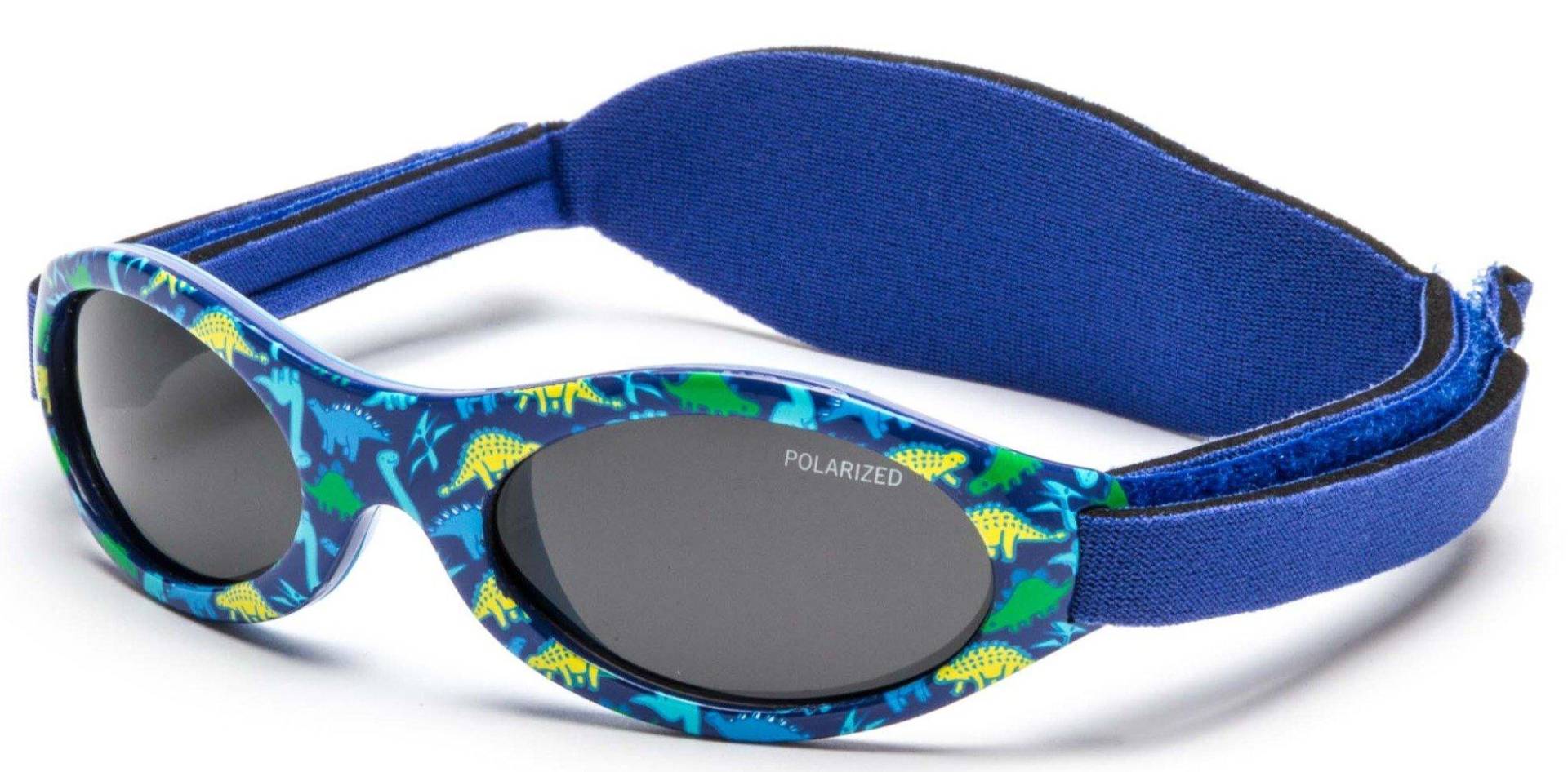 Kiddus - Baby Premium Kindersonnenbrille Polarisiert (ab 0 Monaten), 27mm, Blau von Kiddus