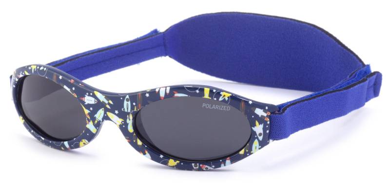 Kiddus - Baby Premium Kindersonnenbrille Polarisiert (ab 0 Monaten), 27mm, Marine von Kiddus