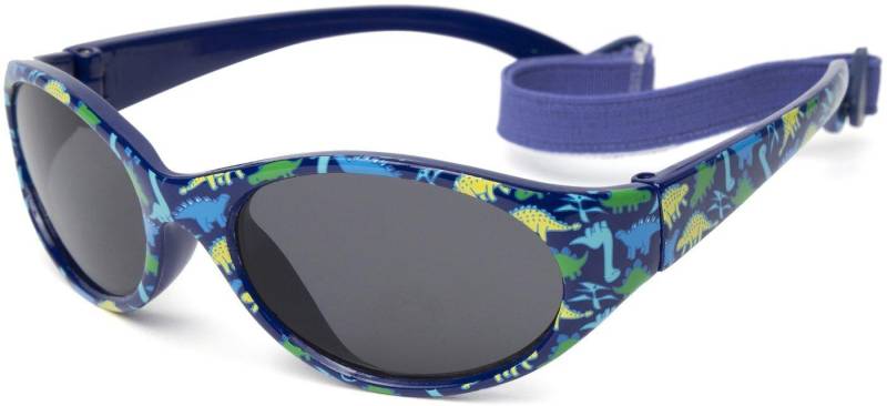 Kids Comfort Kindersonnenbrille (ab 2 Jahren) Mädchen Blau 35mm von Kiddus