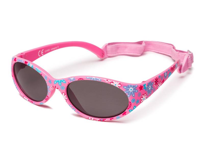 Kiddus - Kids Comfort Kindersonnenbrille (ab 2 Jahren), 35mm, Rosa von Kiddus