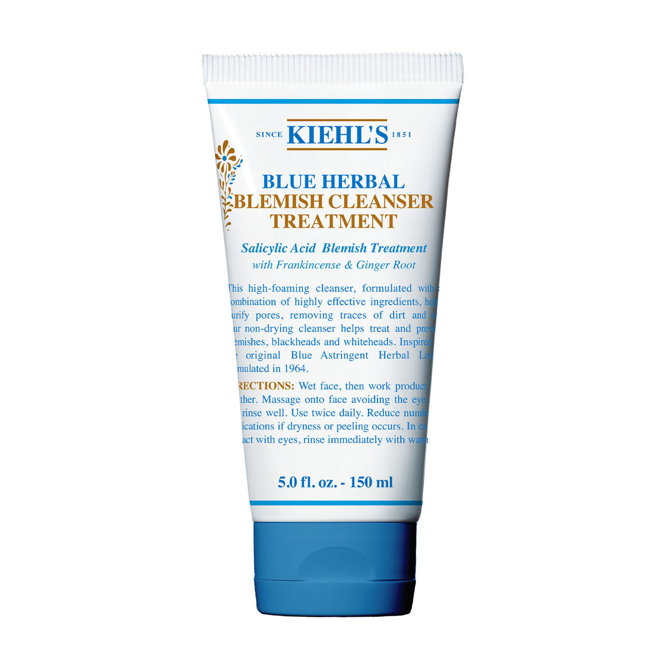 KIEHL'S Blue Herbal Blemish Cleanser Treatment 150ml Herren von Kiehl's