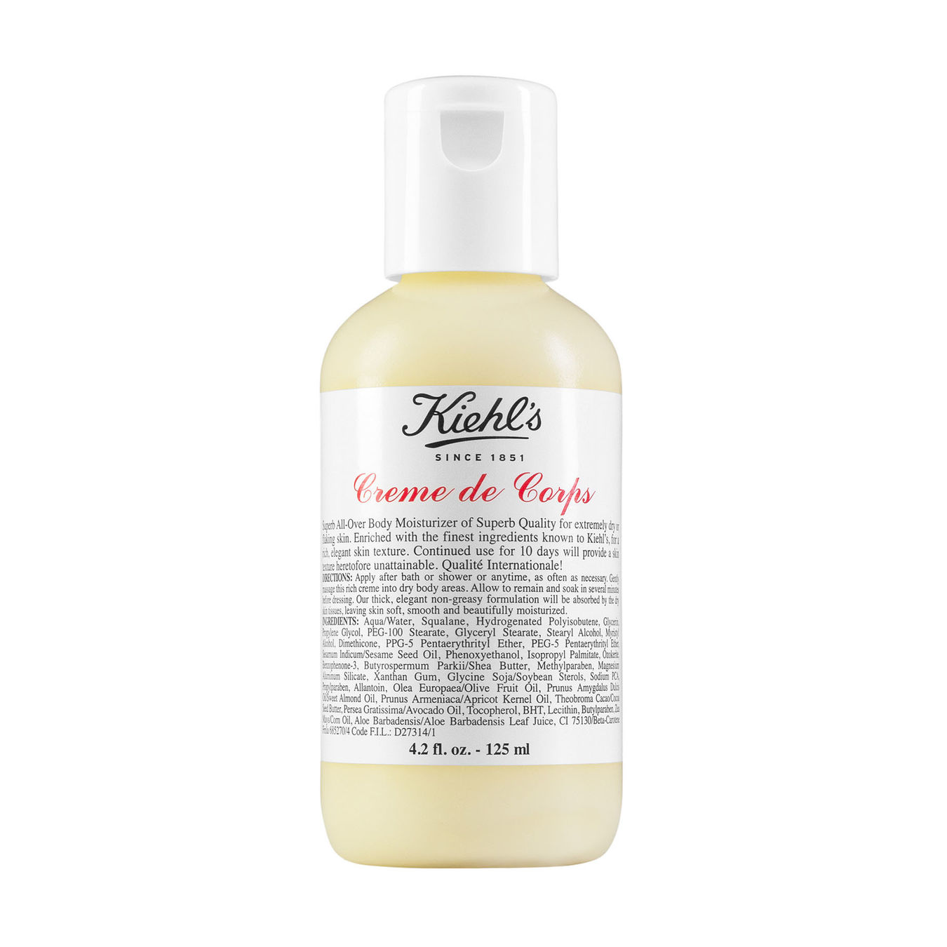 KIEHL'S Creme de Corps Körpercreme 125ml Herren von Kiehl's