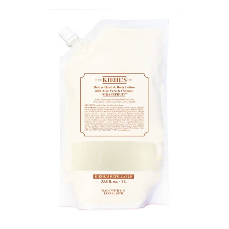 KIEHL'S Deluxe Hand & Body Lotion Grapefruit Refill Pouch 1000ml von Kiehl's