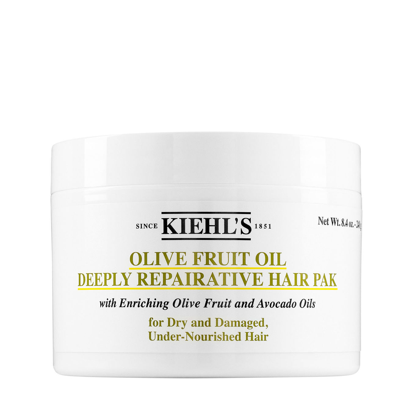 KIEHL'S Olive Fruit Oil Deeply Repairative Hair Pak von Kiehl's