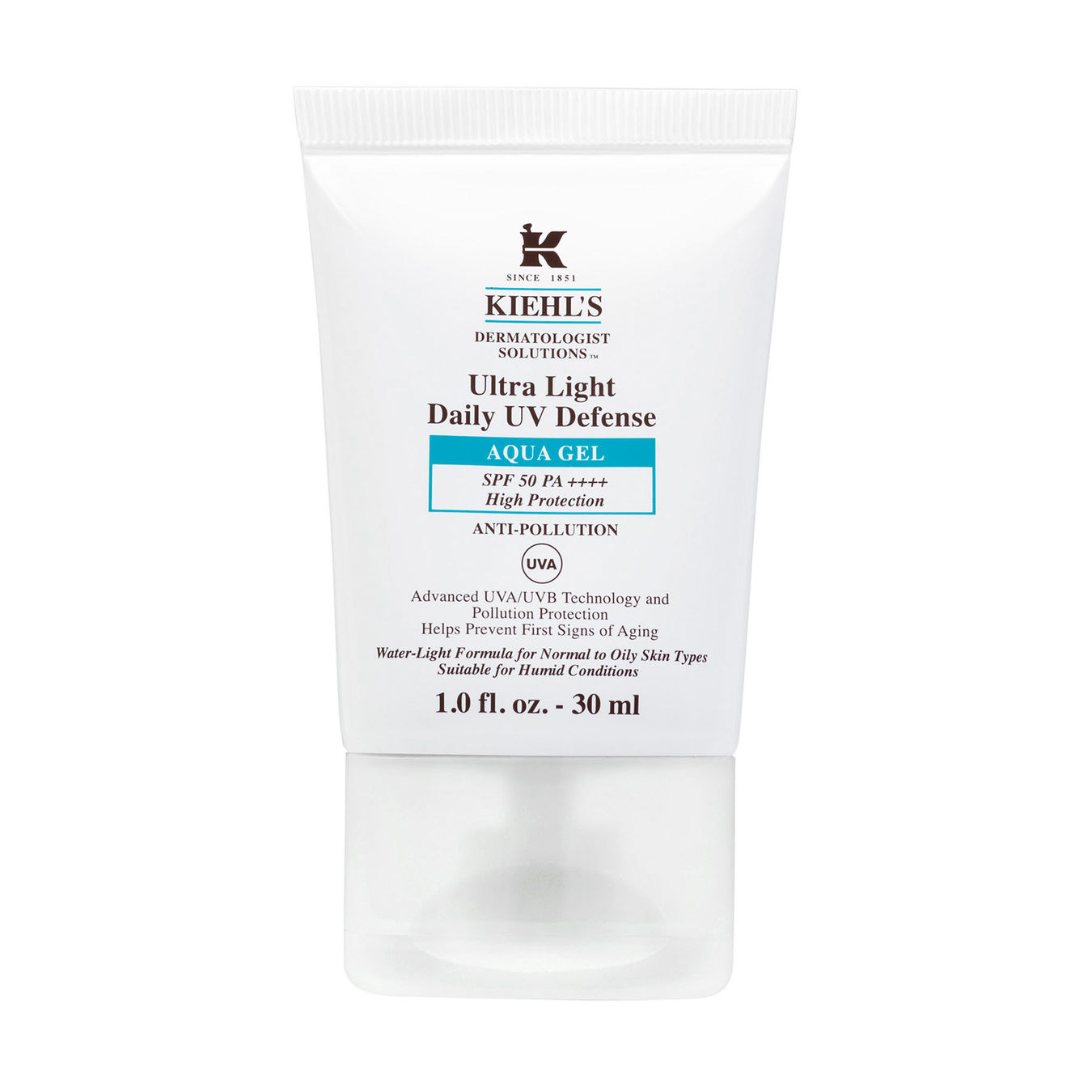 KIEHL'S Ultra Light Daily UV Defense Aqua Gel SPF 50 von Kiehl's