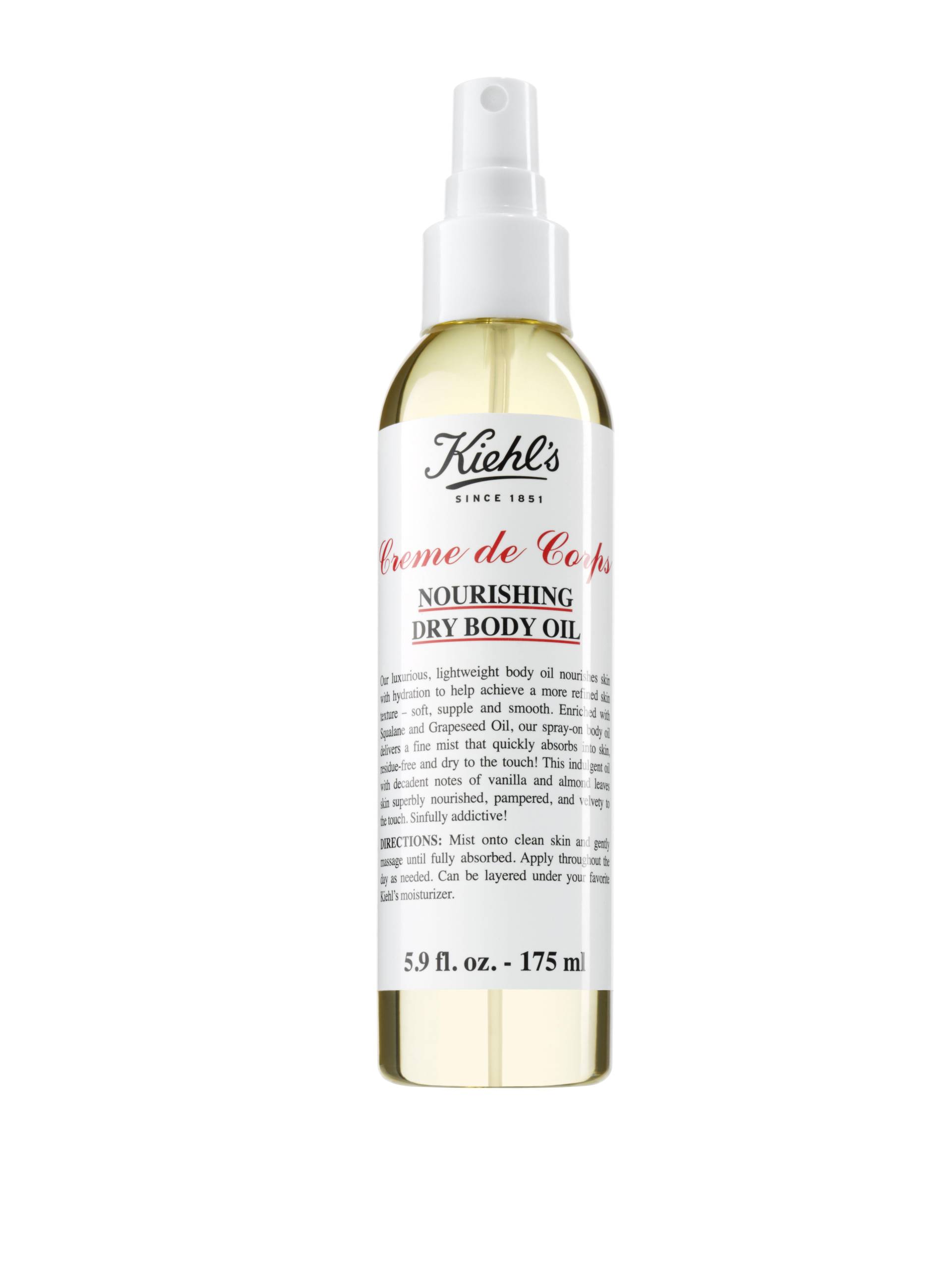 Crème De Corps Nourishing Dry Body Oil Damen  175ml von Kiehl's