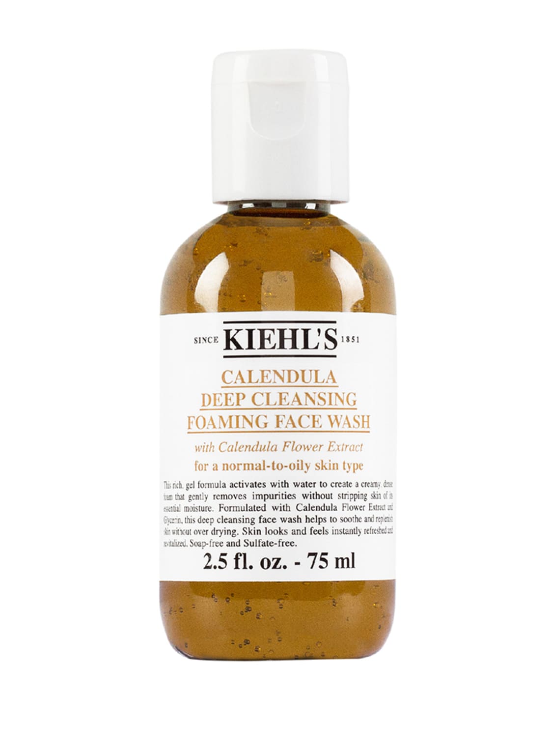 Kiehl's Calendula Deep Cleansing Foaming Face Wash Reinigungsgel 75 ml von Kiehls