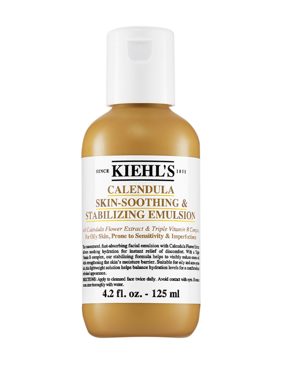 Kiehl's Calendula Emulsion Beruhigende Gesichtspflege 125 ml von Kiehls