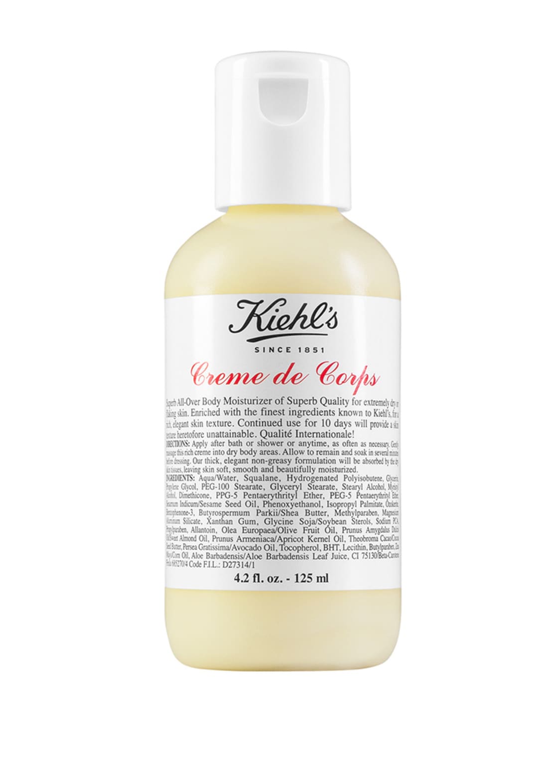 Kiehl's Creme De Corps Reichhaltige Körpercreme 250 ml von Kiehls