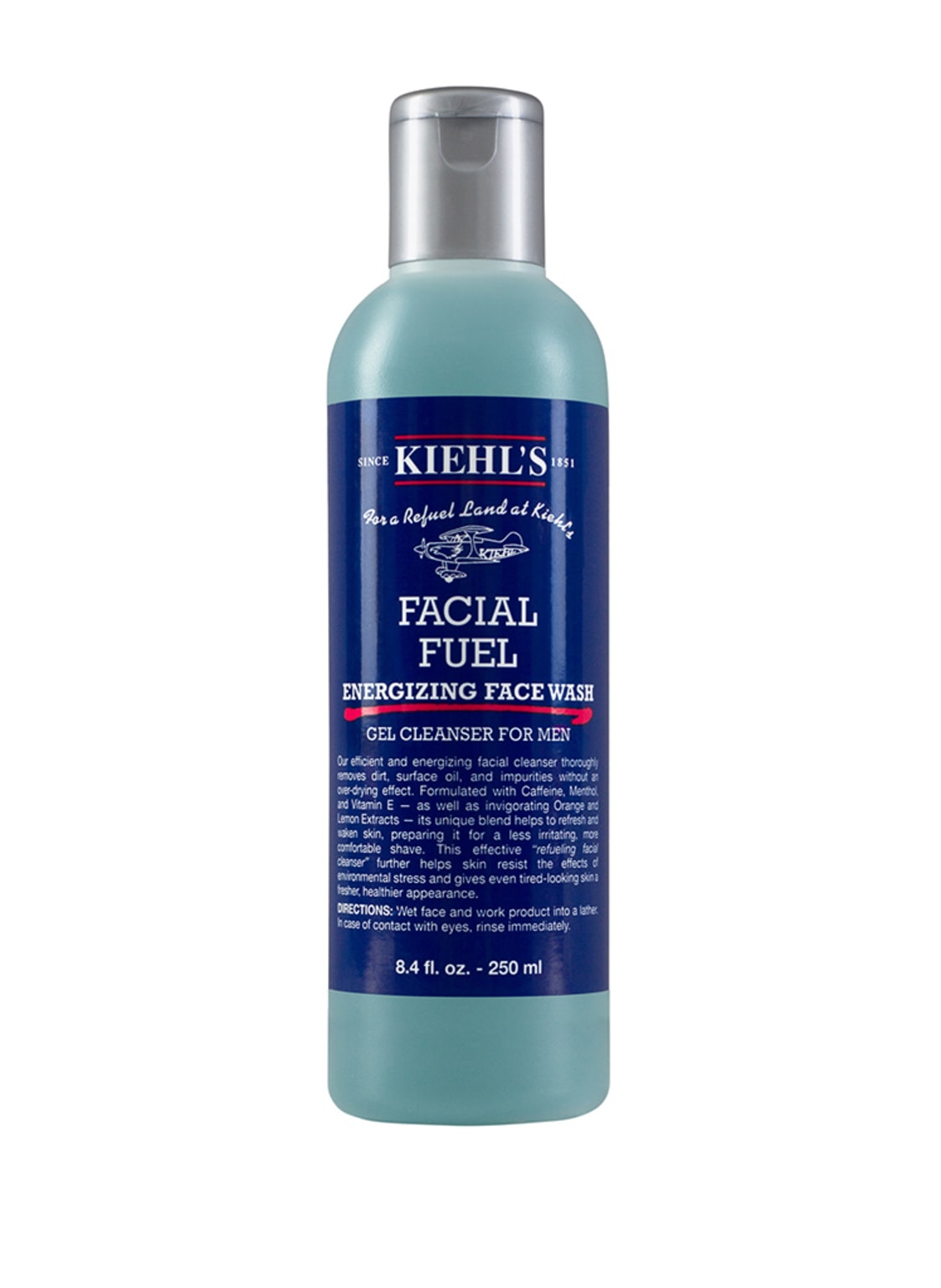 Kiehl's Facial Fuel Energizing Face Wash Waschgel 250 ml von Kiehls