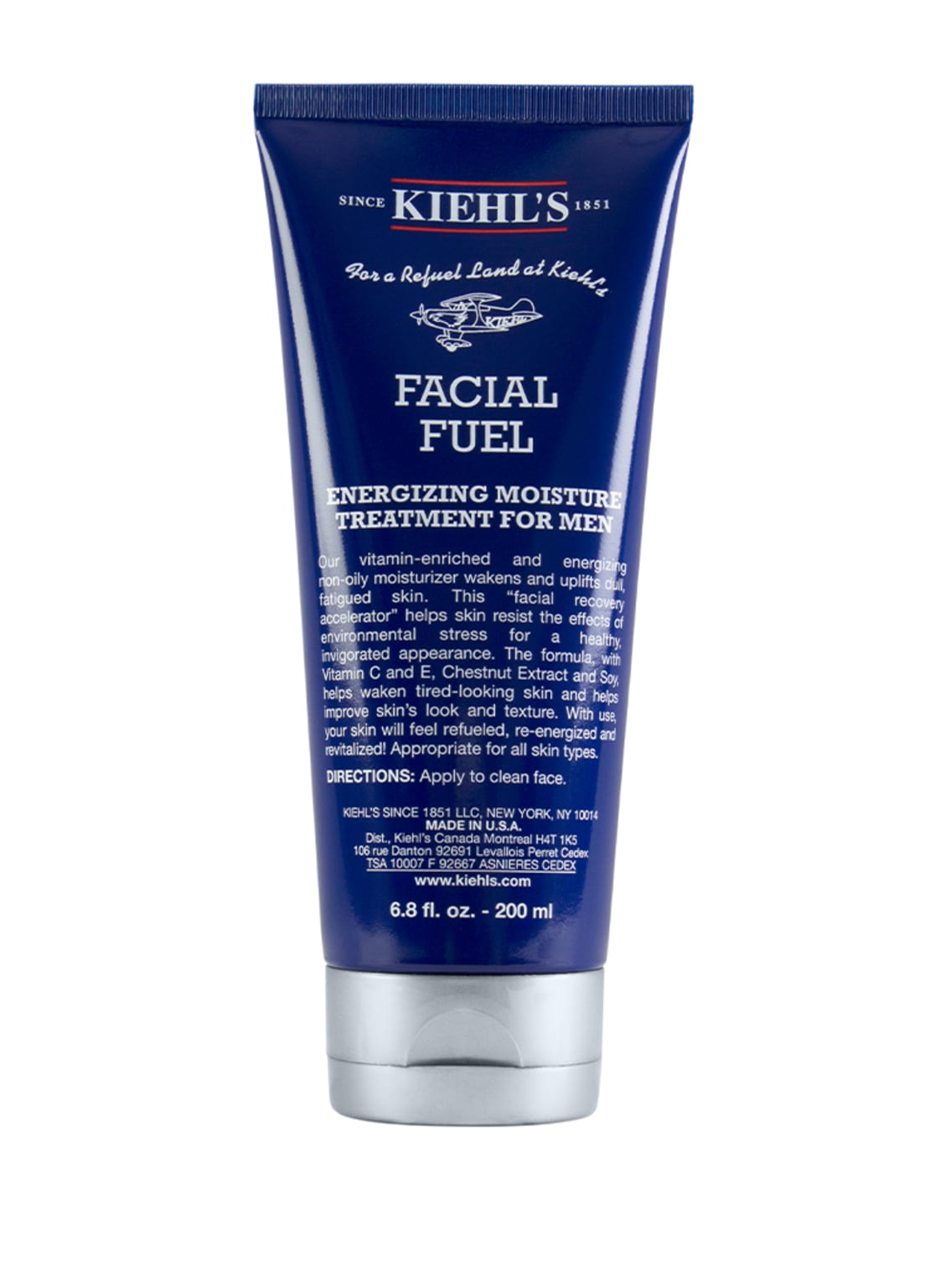 Kiehl's Facial Fuel Moisturizer Feuchtigkeitsspendende Gesichtspflege 200 ml von Kiehls