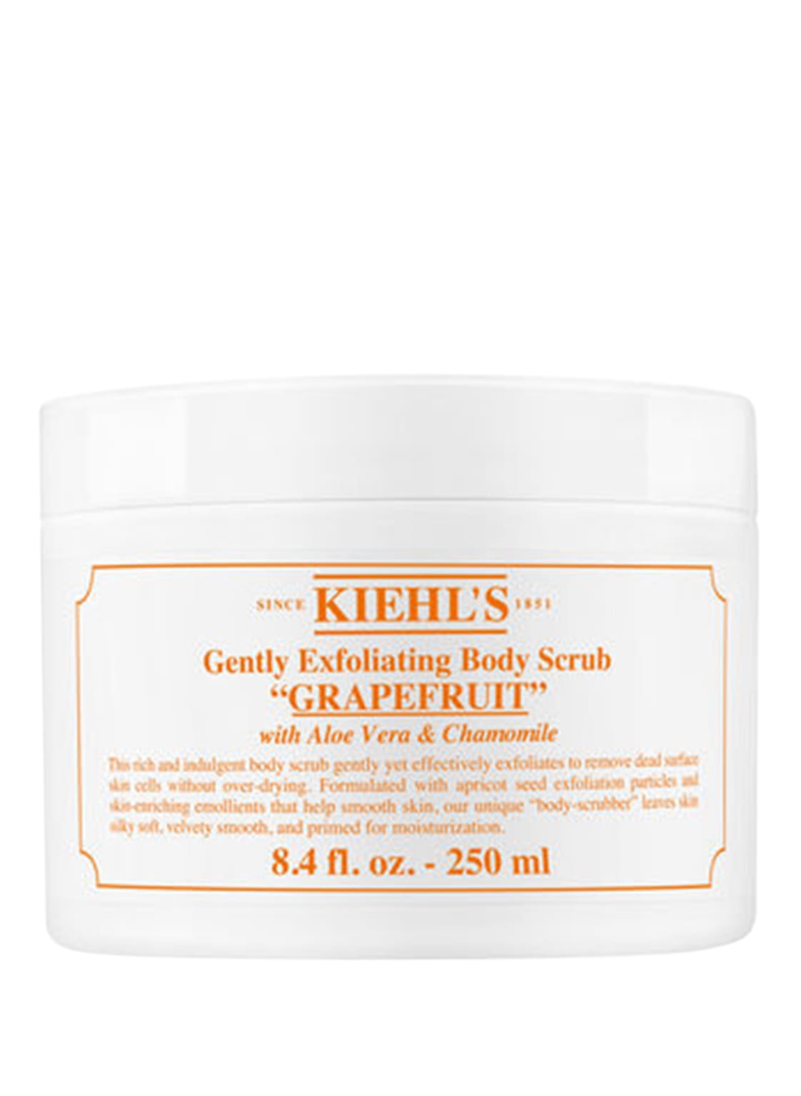 Kiehl's Gently Exfoliating Body Scrub Körperpeeling Grapefruit 250 ml von Kiehls