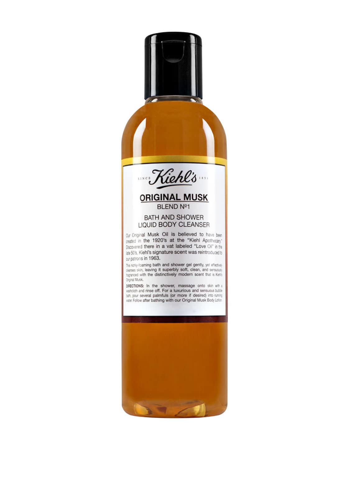 Kiehl's Musk Shower Gel Schäumendes Reinigungsgel 250 ml von Kiehls